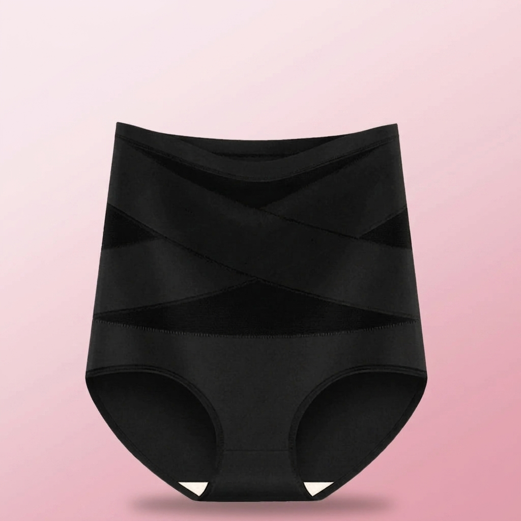 Cozylea postpartum compression panty in Black
