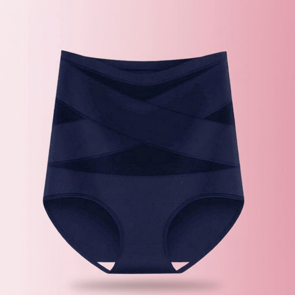 Cozylea postpartum compression panty in Blue