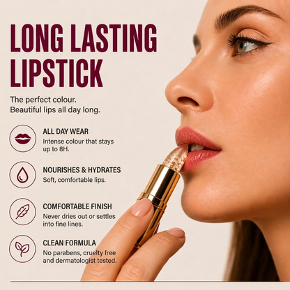 Long lasting lipstick benefits